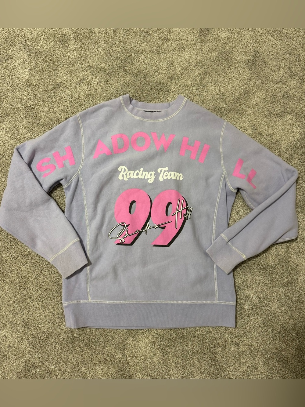 Shadow Hill Racing Team 99 Crewneck Sweatshirt, Medium, Racecore, Motorsport